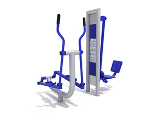 Urządzenie siłowni zewnętrznej STOLMAR: ORBITREK + PRASA NOŻNA