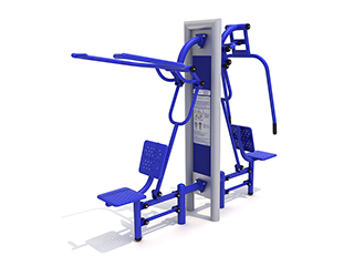 Urządzenie siłowni zewnętrznej STOLMAR: WYCIĄG GÓRNY + WYCISKANIE