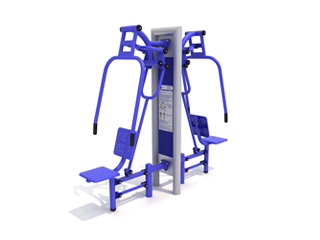 Urządzenie siłowni zewnętrznej STOLMAR: WYCISKANIE