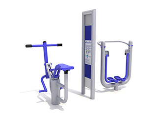 Urządzenie siłowni zewnętrznej STOLMAR: JEZDZIEC + BIEGACZ