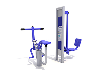 Urządzenie siłowni zewnętrznej STOLMAR: JEZDZIEC + PRASA