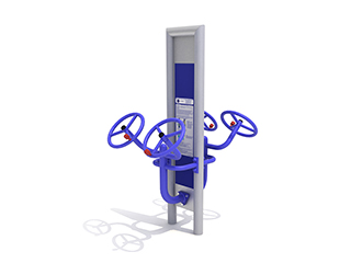 Urządzenie siłowni zewnętrznej STOLMAR: KOŁA TAI-CHI PODWÓJNE