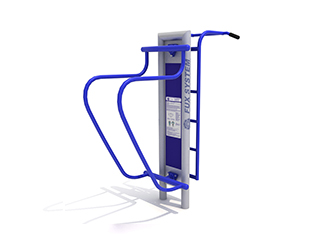 Urządzenie siłowni zewnętrznej STOLMAR: PORĘCZE RÓWNOLEGŁE