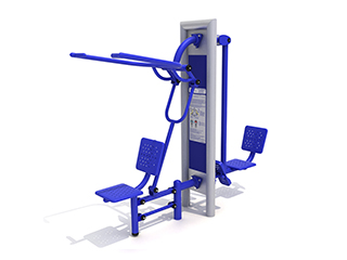 Urządzenie siłowni zewnętrznej STOLMAR: WYCIĄG GÓRNY + PRASA