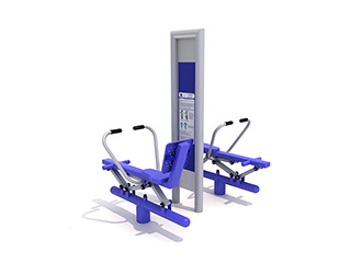 Urządzenie siłowni zewnętrznej STOLMAR: WIOŚLARZ PODWÓJNY